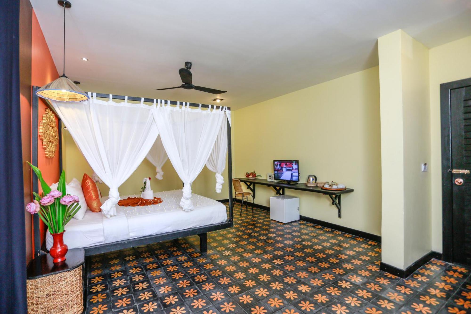 Home Indochine D'Angkor Hotel Ciudad de Siem Riep Habitación foto