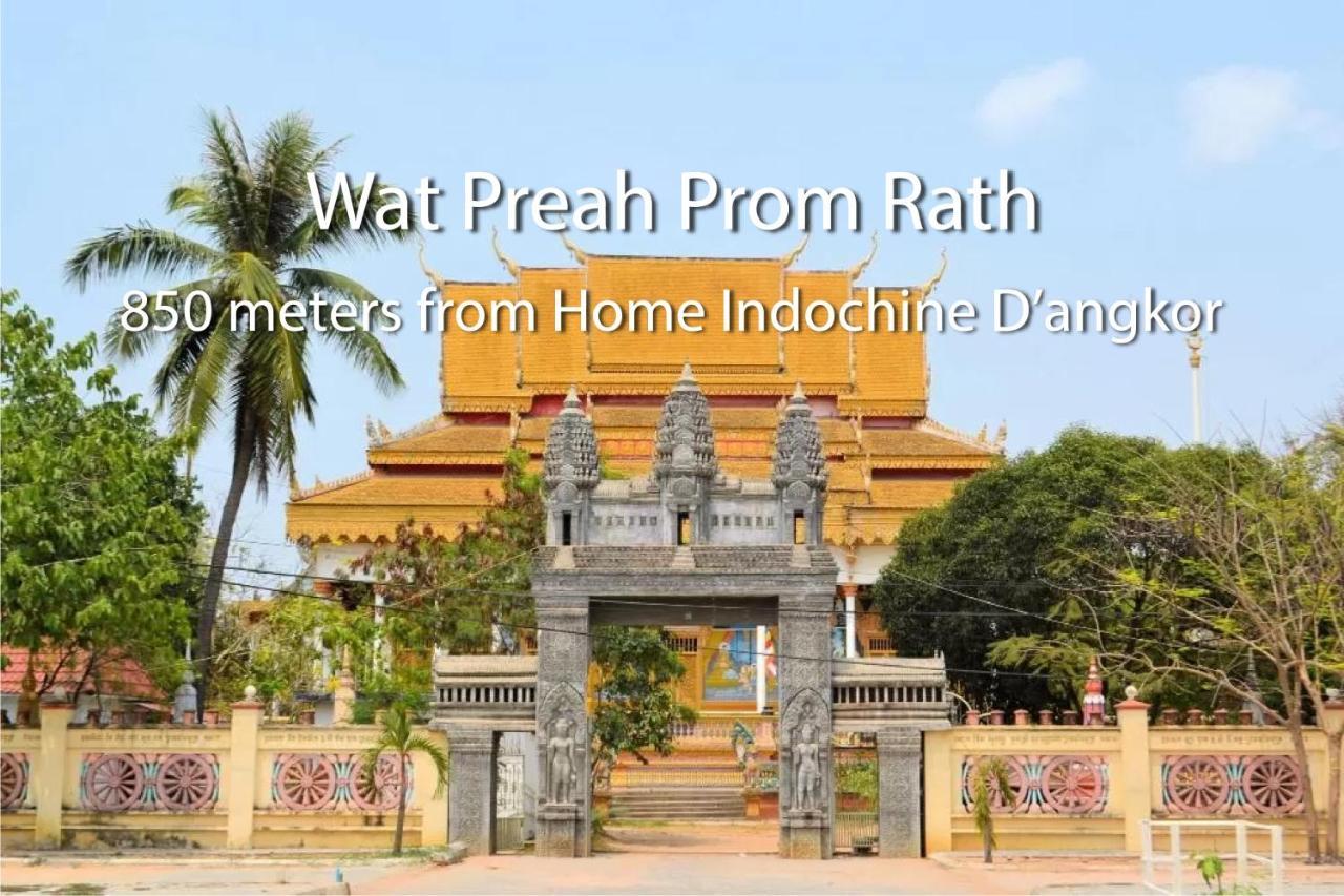 Home Indochine D'Angkor Hotel Ciudad de Siem Riep Exterior foto